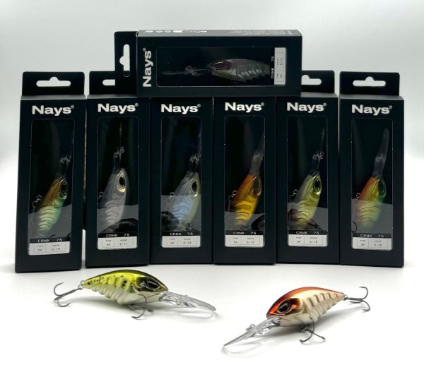 Nays CRNK 75 DR 75mm 26,5g Crankbait 11 Farben