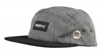 Spro Freestyle 5 Panel Cap Black / Grey SALE