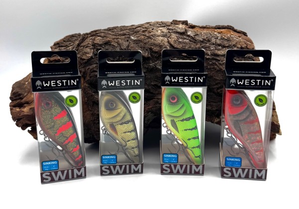 Westin Swim Glidebait 10cm 34g Sinking 3D 4 NEUE Farben