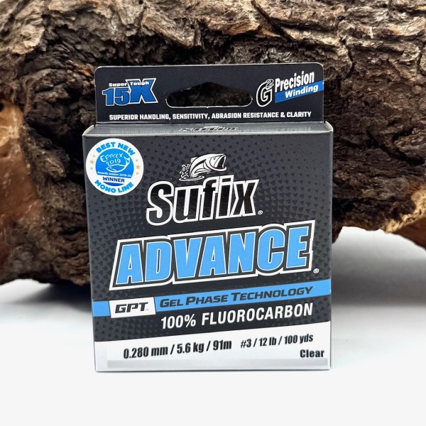 Sufix Advance FC Fluorocarbon 91m 0,205mm - 0,310mm Vorfachschnur