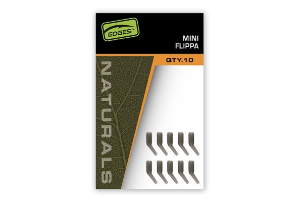 Fox Edges Mini Flippa Camo Naturals Line Aligner für Karpfen-Rigs 10 Stück