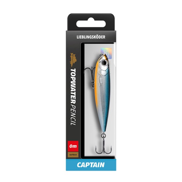 Lieblingsköder Topwater Pencil 8,5cm 16 Farben