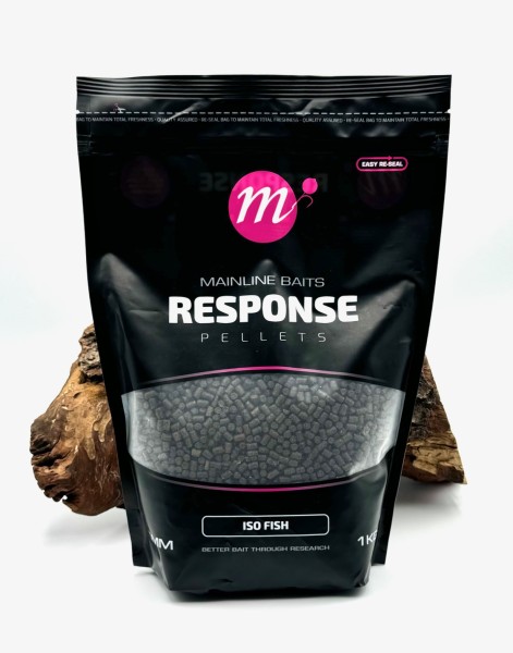 Mainline ISO Fish Response Pellets 5mm 1kg