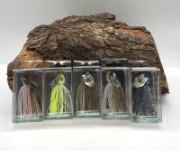 Banks Tracer 10g 8,7cm 5 Farben Bladed Jig für Großbarsch & Hecht Chatterbait