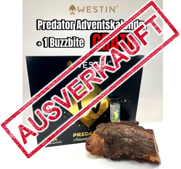 Westin 2024 Predator Advent Calendar + 1 Buzzbite Gratis Adventskalender