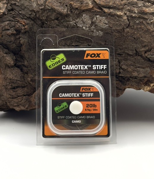 Fox Edges Camotex Stiff 20lb 9,1kg 20m SALE