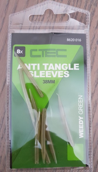 Spro C-Tec Anti Tangle Sleeves Weedy Green 38mm ABVERKAUF