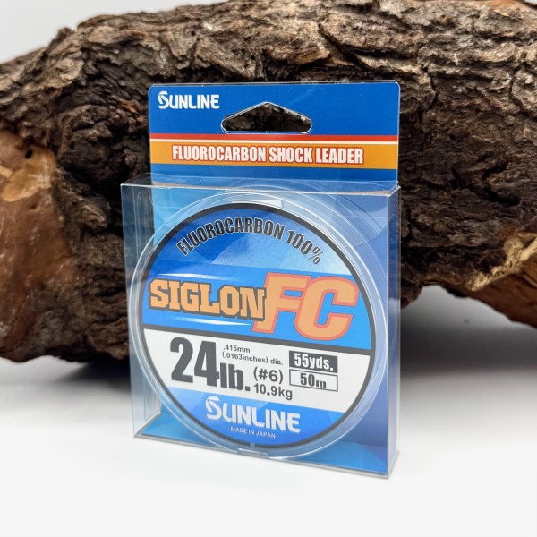 SUNLINE Siglon FC Fluorocarbon 50m 6lb 8lb 9lb 12lb 14lb 16lb 18lb 20lb 24lb 26lb