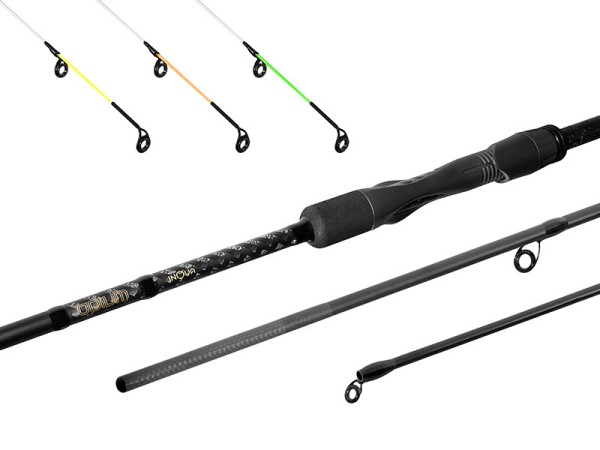 Delphin OPIUM INOVA 330cm 80g inkl. 3 Spitzen Premium Feederrute