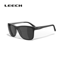 Leech M9 X Street PC-SL Black Polarisationsbrille mit grauen Polycarbonat-Gläsern