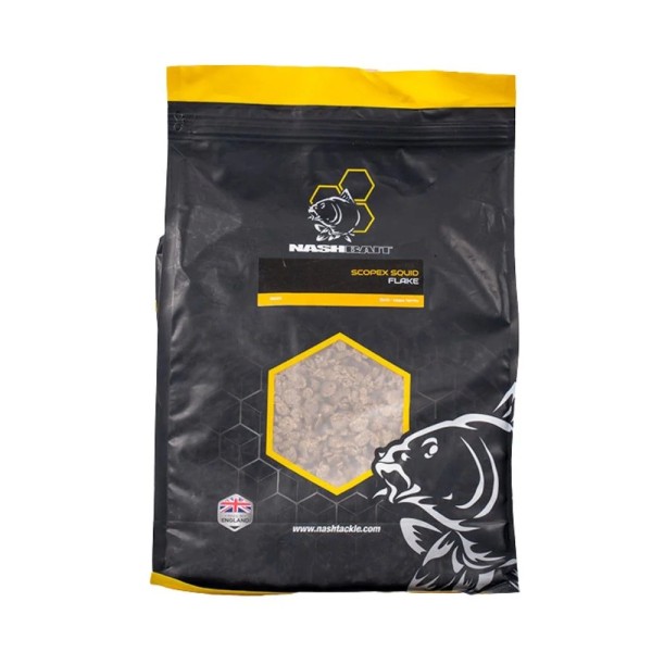 Nash Scopex Squid Flake 1kg und 5kg