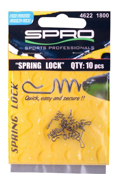 Spro Spring Lock 10 Stück ABVERKAUF