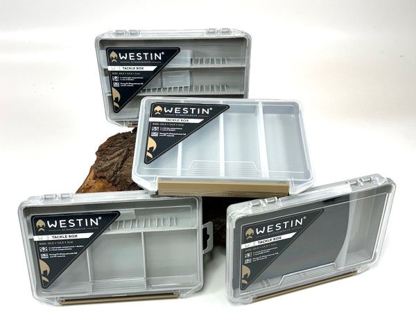 Westin W3 Tackle Box 20,5x14,5x3cm S2 S3 S4 S5 Köderboxen Small