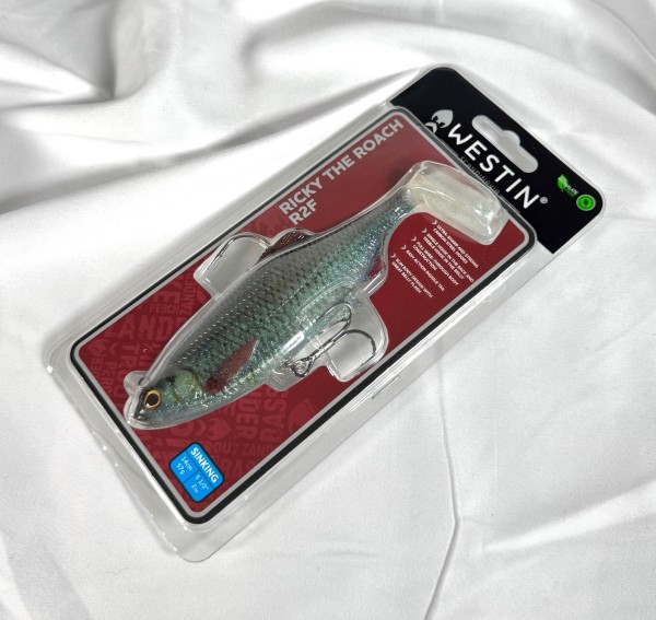 Westin Ricky the Roach Shadtail R2F 14cm 57g Sinking 9 Farben