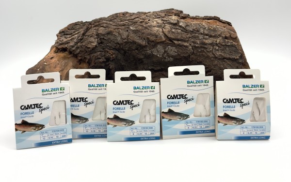 Balzer Camtec Speci Forelle/Sbiro Silber 200cm Gr. 4 6 8 10 12 SALE