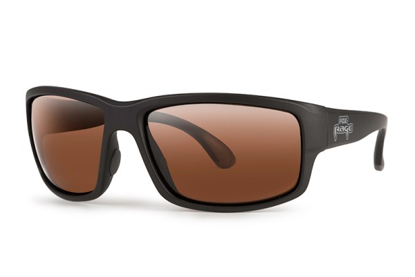Fox Rage Floating Wrap Dark Grey Sunglasses / Brown Lenses with Mirror Finish