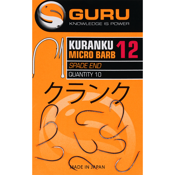 Guru Kuranku Hook Micro Barbed Gr.12 14 16 Plätchenhaken