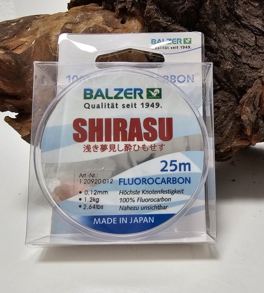 Balzer Shirasu Fluorocarbon 25m / 15m / 10m / 5m