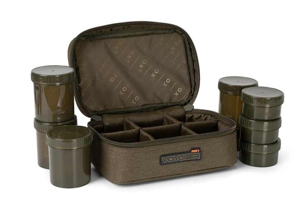 Fox Voyager 8 Pot Hookbait Case 25x12x16cm