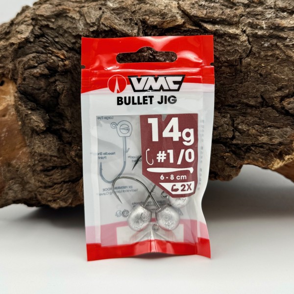 VMC Bullet Jig Haken #1/0 6g 8g 10g 12g 14g