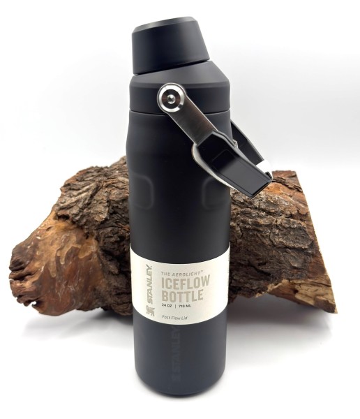 Stanley The IceFlow Aerolight Bottle Fast Flow 0.70l Black Sportflasche