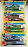 Bass Assassin Sea Shad 6" 4 Stück 4 Farben ABVERKAUF