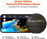 Vorschau: Deeper Smart Sonar Chirp+3 Wireless Sonar Fishfinder für iPhone iOS + Android Vorschau: Deeper Smart Sonar Chirp+3 Wireless Sonar Fishfinder für iPhone iOS + Android