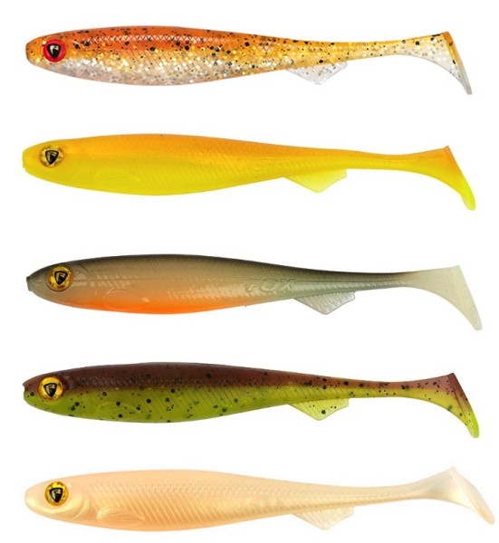 Fox Rage Slick Shad 7 cm 2 g Gummifisch 5 Farben SALE