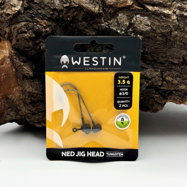 Westin Ned Jig Head Tungsten Black Nickel #3/0 3,5g 5g 10,5g