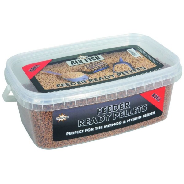 Dynamite Baits Big Fish Feeder Ready Pellets Sweet Banoffi Krill 2mm 1,2kg