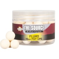 Dynamite Baits The Source Fluro 15mm Pop Ups 40g Dose