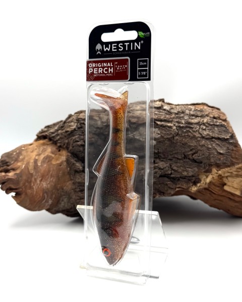 Westin Original Perch 15cm 34g 5 Farben Gummiköder
