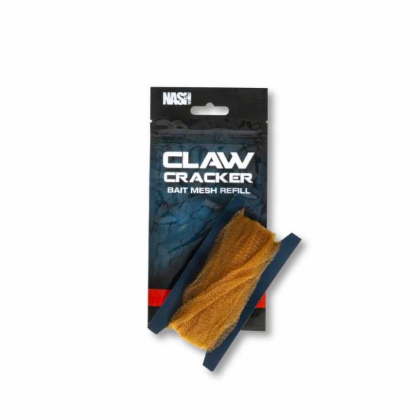 Nash Claw Cracker Bait Mesh Refill Super Narrow 18mm Narrow 23mm 7,5m Nachfüllnetz