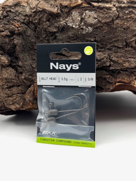 Nays BLLT Tungsten Head 3/0 3,5g 5,0g 7,0g Tube Jighead