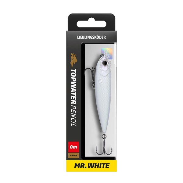 Lieblingsköder Topwater Pencil 8,5cm 16 Farben