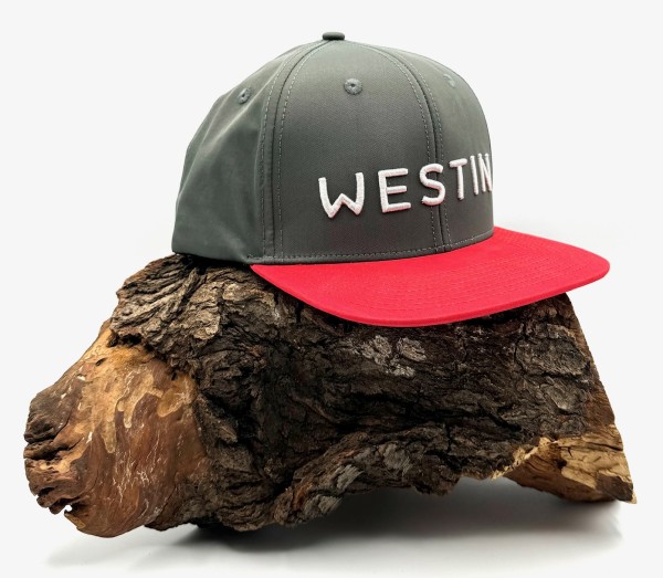 Westin Smooth Viking Cap Grey Red Basecap