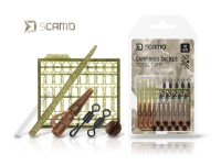 Delphin Set Karpfenmontagen sCamo Total Carp Rig Zubehör