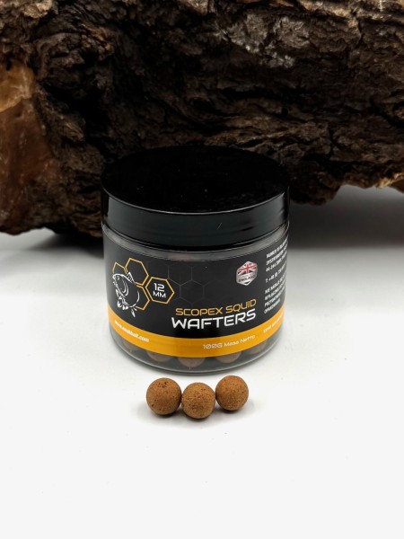 Nash Bait Scopex Squid Wafters 12mm 15mm 20mm 100g