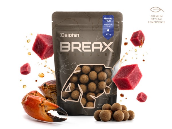 Delphin Breax Boilies MonstaFISH 16mm 20mm 24mm 300g