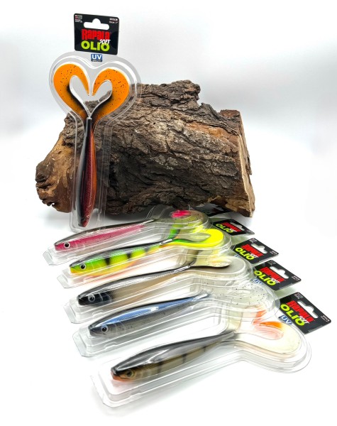 Rapala Soft Olio 7" 18cm 55g Twister 12 Farben