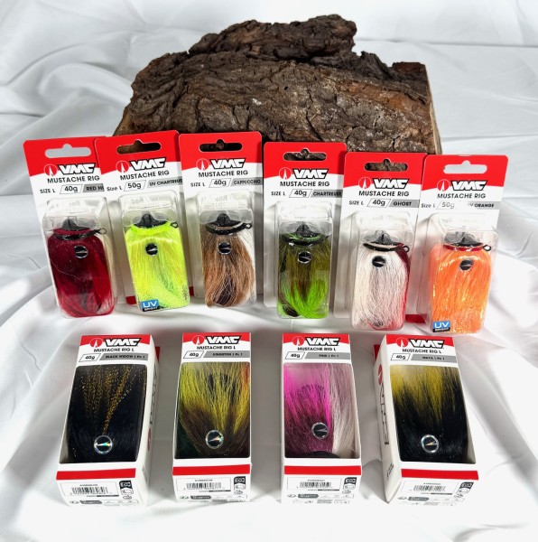 VMC Mustache Rig L 40g 50g Bleifrei