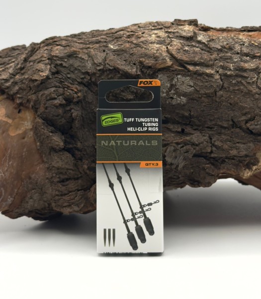 Fox Edges Tuff Tungsten Tubing Heli Leader Naturals