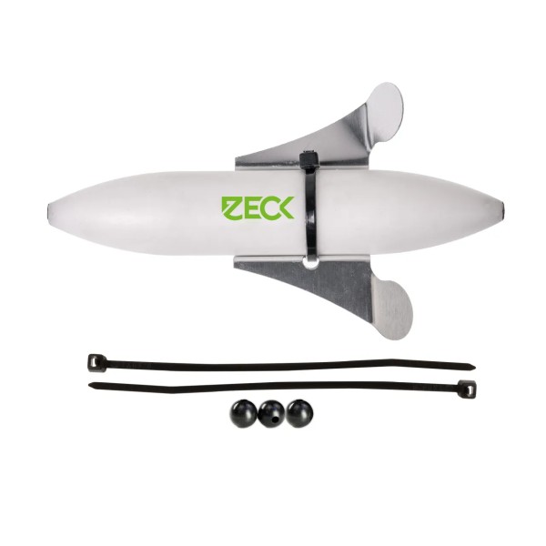 Zeck Wels Propeller U Float Solid White 10g 15g 20g 30g 40g