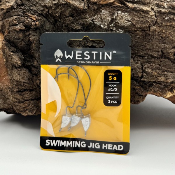 Westin Swimming Jig Head Lead Jigköpfe #1/0 3,5g 5g 7g 10g Wide Gape