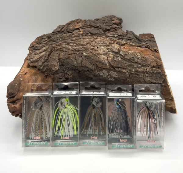 Banks Baby Tracer 7g 8,7cm 5 Farben Finesse Bladed Jig Chatterbait für den PIN
