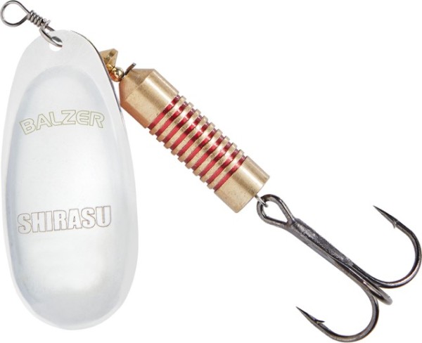 Balzer Shirasu Hecht Spinner 24g 28g 4 Farben