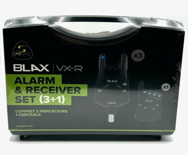 Carp Spirit Blax VXR Alarm Receiver Set 3+1 Bissanzeigerset Funk Set