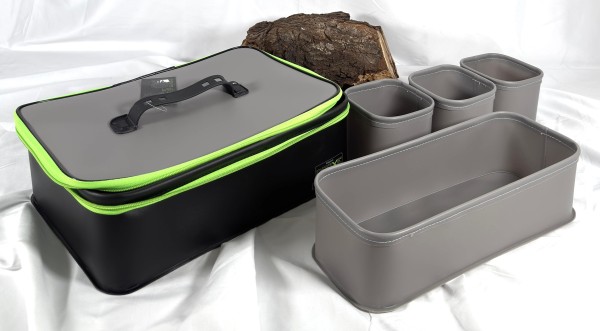 Delphin REAXE UniBAX EVA Tasche 4in1 Feeder Köderbox