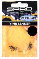 Spro FINE LEADER 1x19 Stahlvorfach 22LB 40cm Spro FINE LEADER 1x19 Stahlvorfach 22LB 40cm