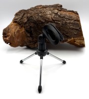 Eisangelrutenhalter Dreibein Schwarz